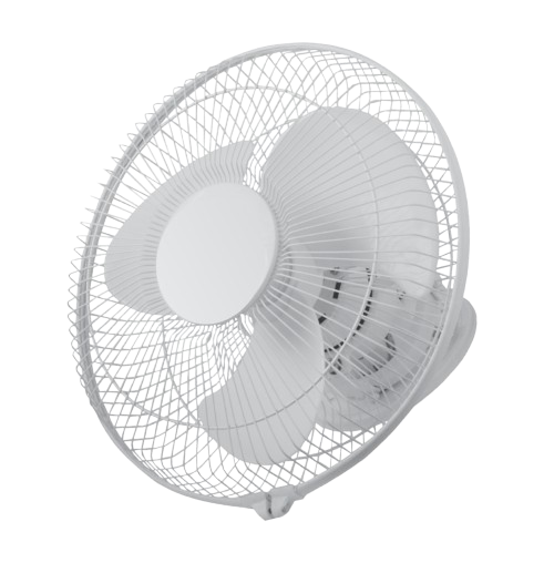 Cabin Fan 12"(300mm) SWEEP White