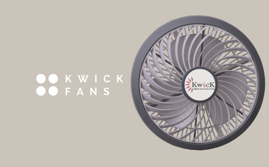 Rotocabin Fan 12"(300mm) SWEEP White