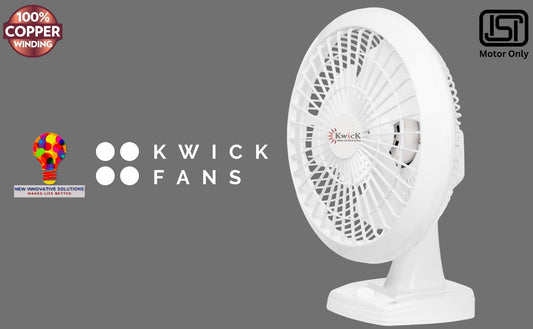 KWICK WALL TABLE 12"(300mm) SWEEP WHITE