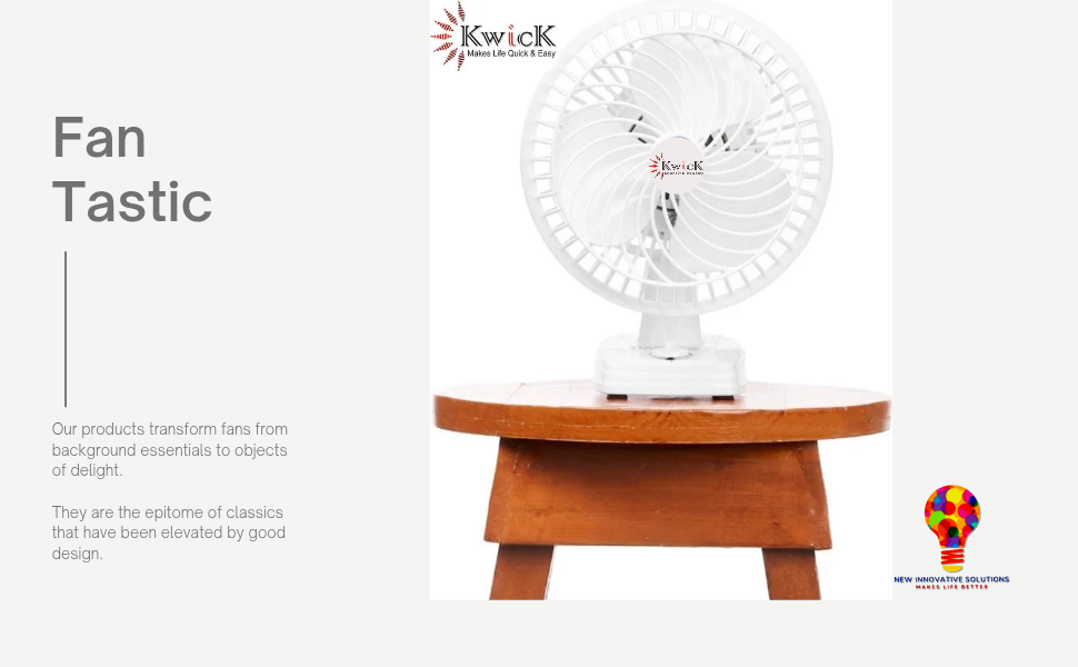 KWICK WALL TABLE 6" (150mm) SWEEP WHITE