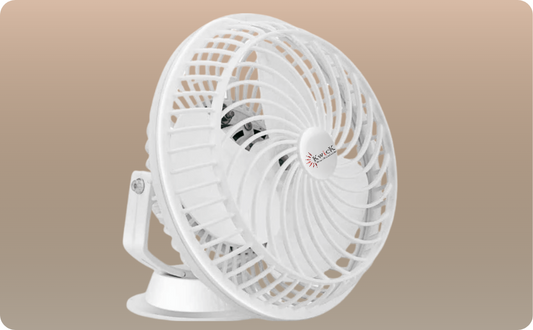 Cabin Fan 9"(225mm) SWEEP White